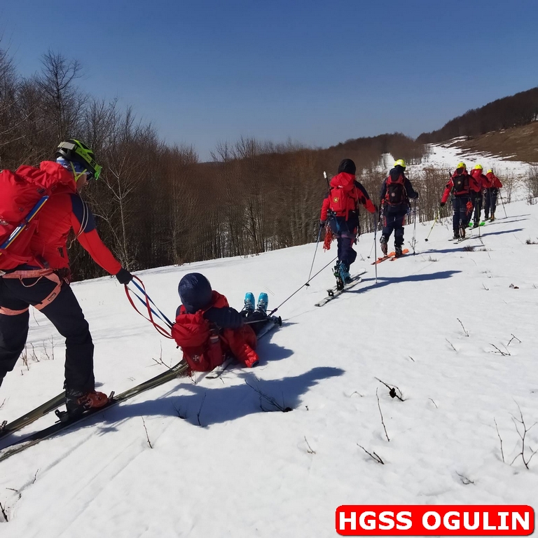 Trenutno pregledavate Redovna zimska vježba stanice Ogulin